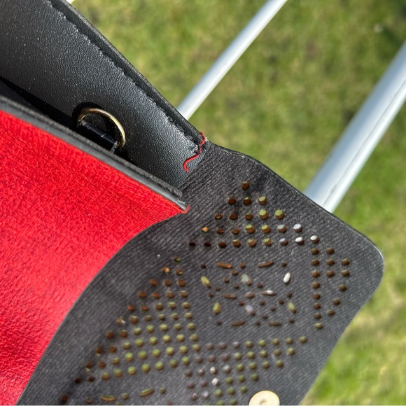 Red Clutch Bag - Picture 10 of 16